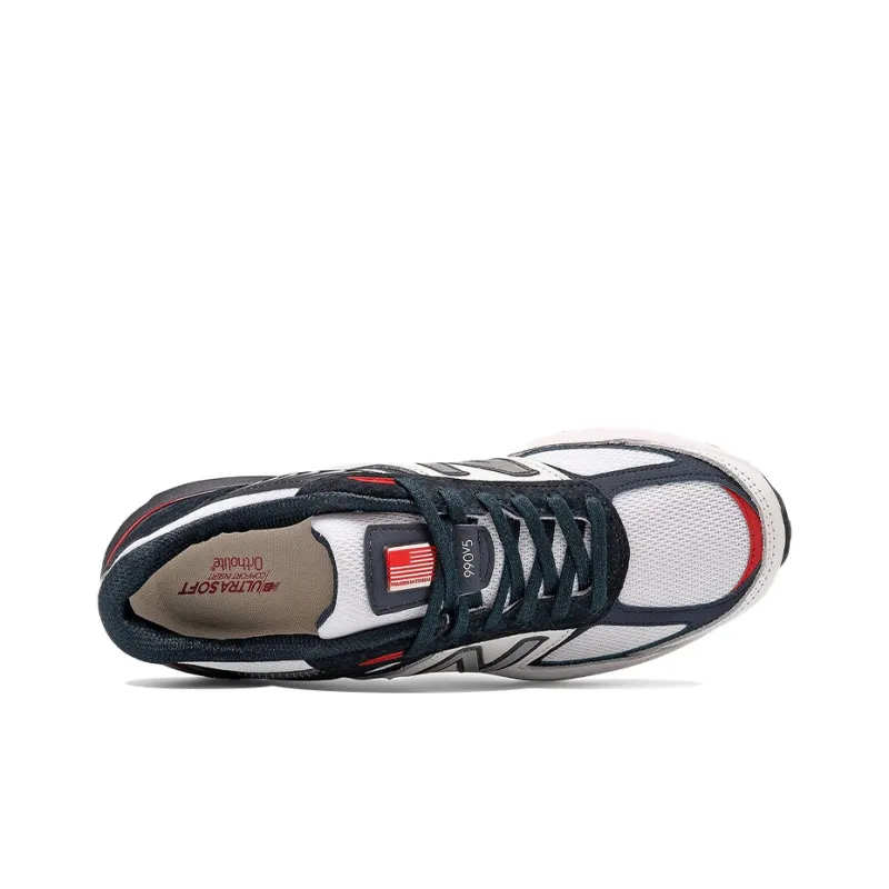 New Balance 990v5 Carbon Team Red-2