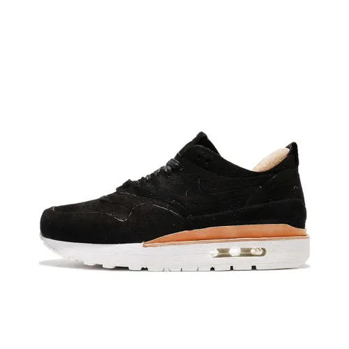 Nike Air Max 1 Running Shoes Women's Low-Top Black/Brown