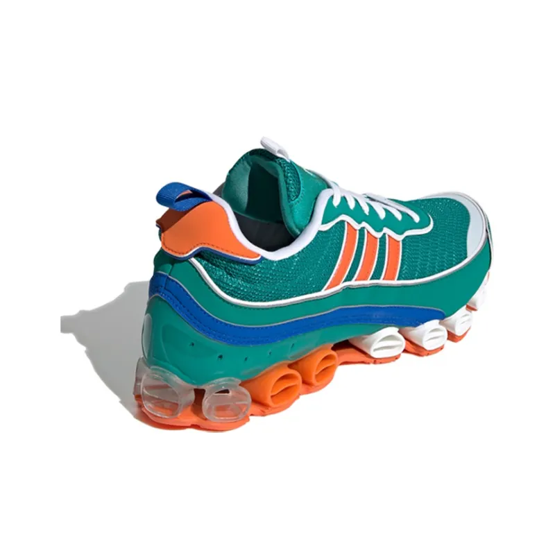 Adidas Originals Microbounce T1 Glory Green Orange-3
