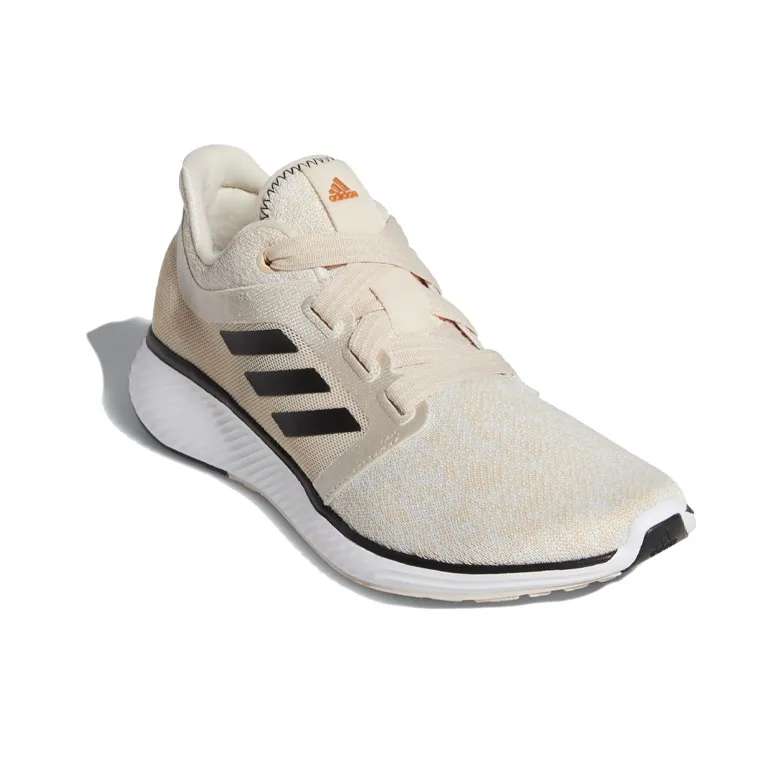 Adidas Edge Lux 3 Slip-Resistant Cushioning Low-Top Running Shoes Women's Beige White Black-2