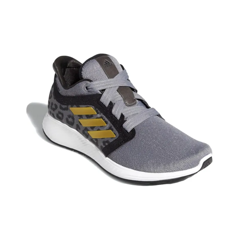Adidas Edge Lux 3 Running Shoes Women's Low-Top Gray/White/Gold-2