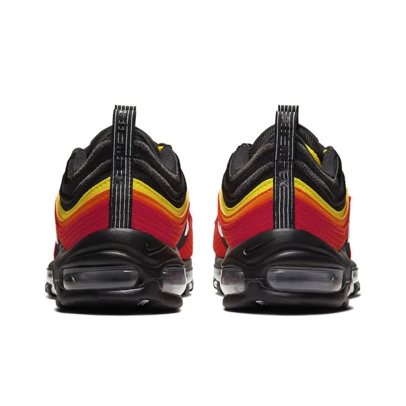 Nike Air Max 97 Black Chile Red Magma Orange-4