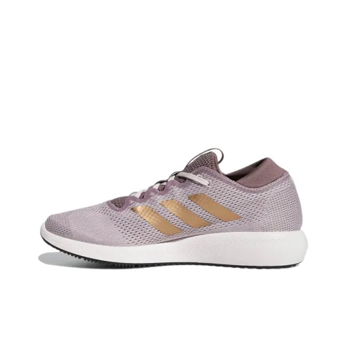 Adidas Edge Flex Running Shoes Women's Low-Top Purple/Gold/White