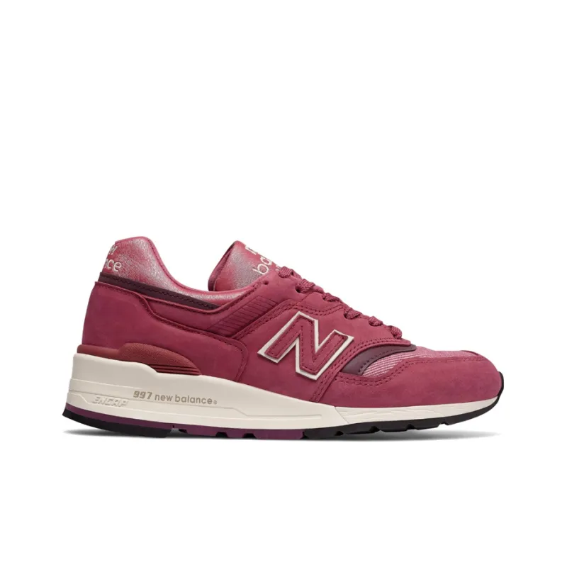 New Balance 997 Made In Usa 'Pink Burgundy' Women's-1