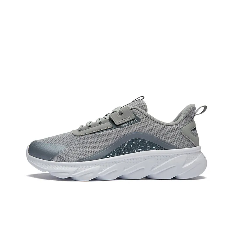 361° Bounce Technology Low Top Running Shoes Men's Gray White-0