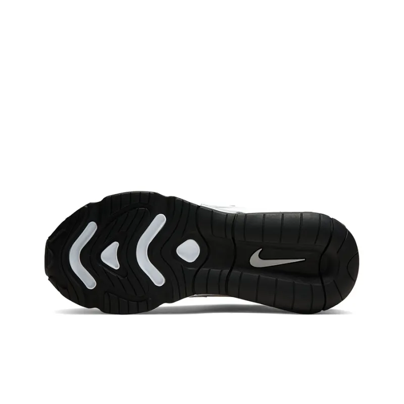 Nike Air Max 200 Cushioned Slip-Resistant Low-Top Running Shoes Women's Light Brown Silver-5