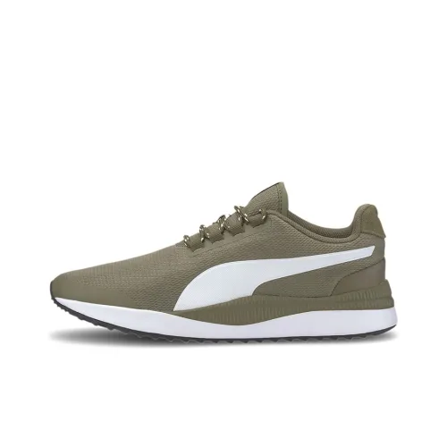 PUMA Pacer Next Series Running Shoes Unisex Low-Top Olive Green