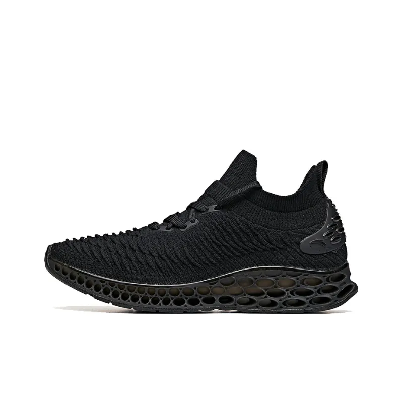 Anta Running Collection Low Top Running Shoes Women's Black-0