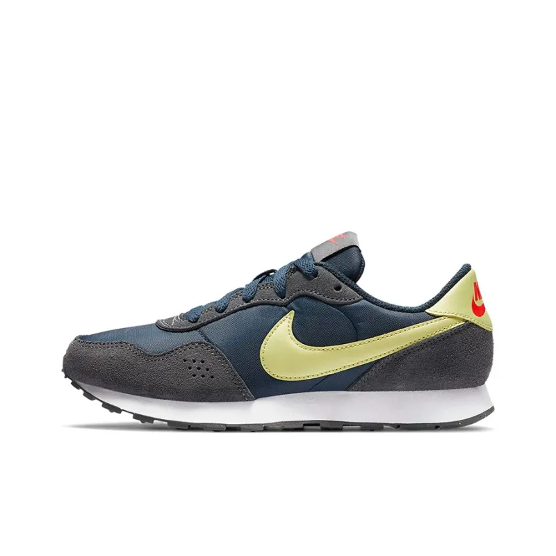 Nike MD Valiant Cushioned Slip-Resistant Low-Top Running Shoes Women's Gray Blue Yellow-0