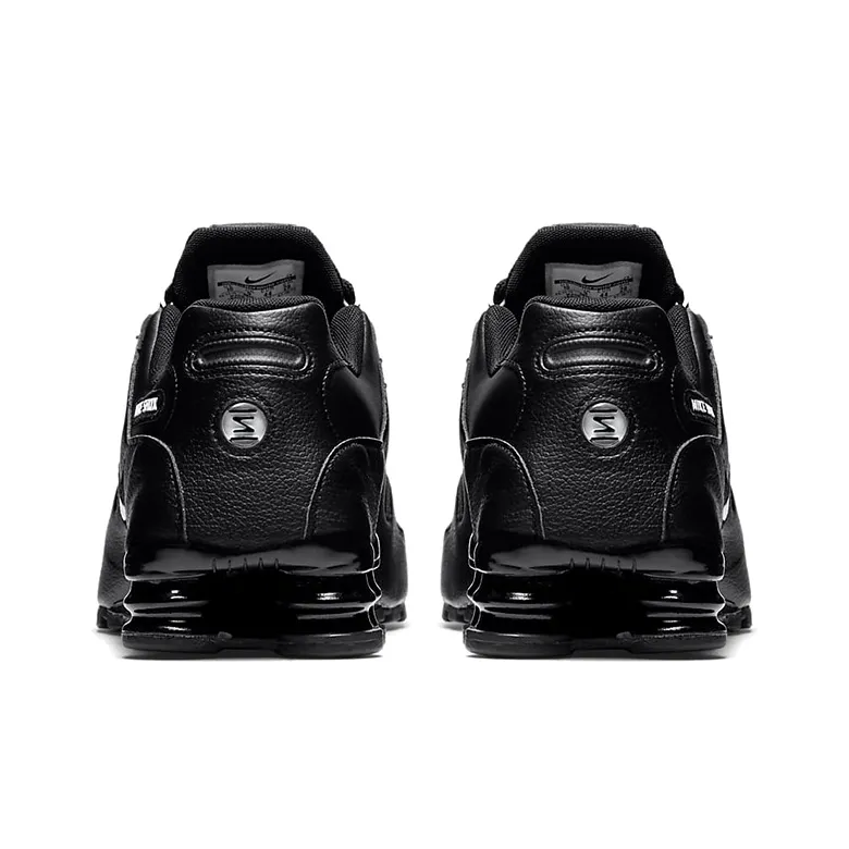 Nike Shox Nz Eu Black White-4