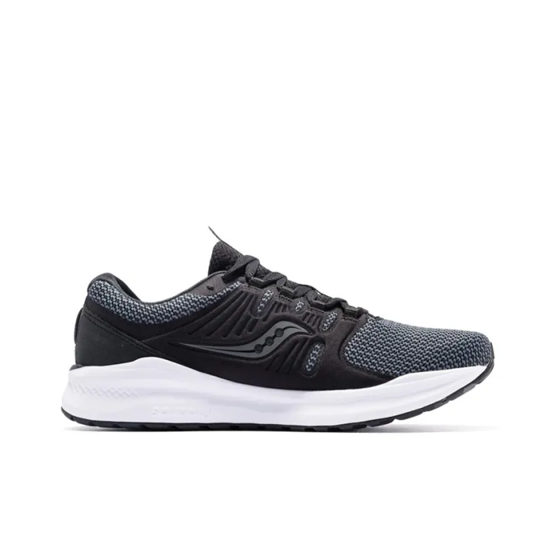 Saucony VERSAFOAM Running Shoes Men Low Top Black Charcoal-1