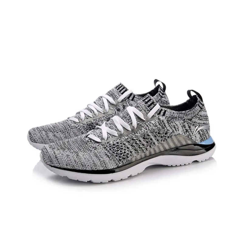 LiNing Super Light 15 Cushioning Lightweight Low-Top Running Shoes Women's Gray-2