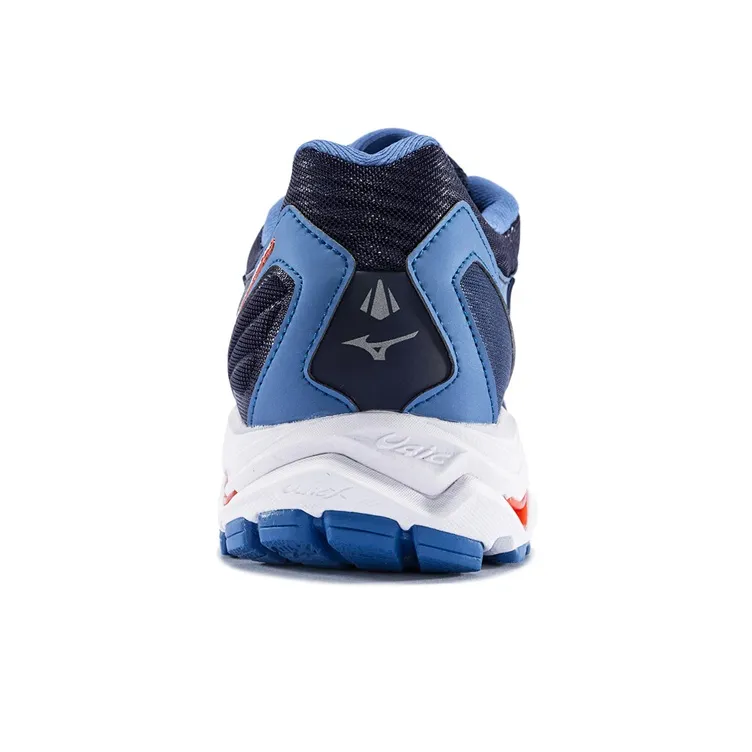 Mizuno Mizuno Inspire 14 Cushioned Slip-Resistant Low-Top Running Shoes Men's Navy Blue-6