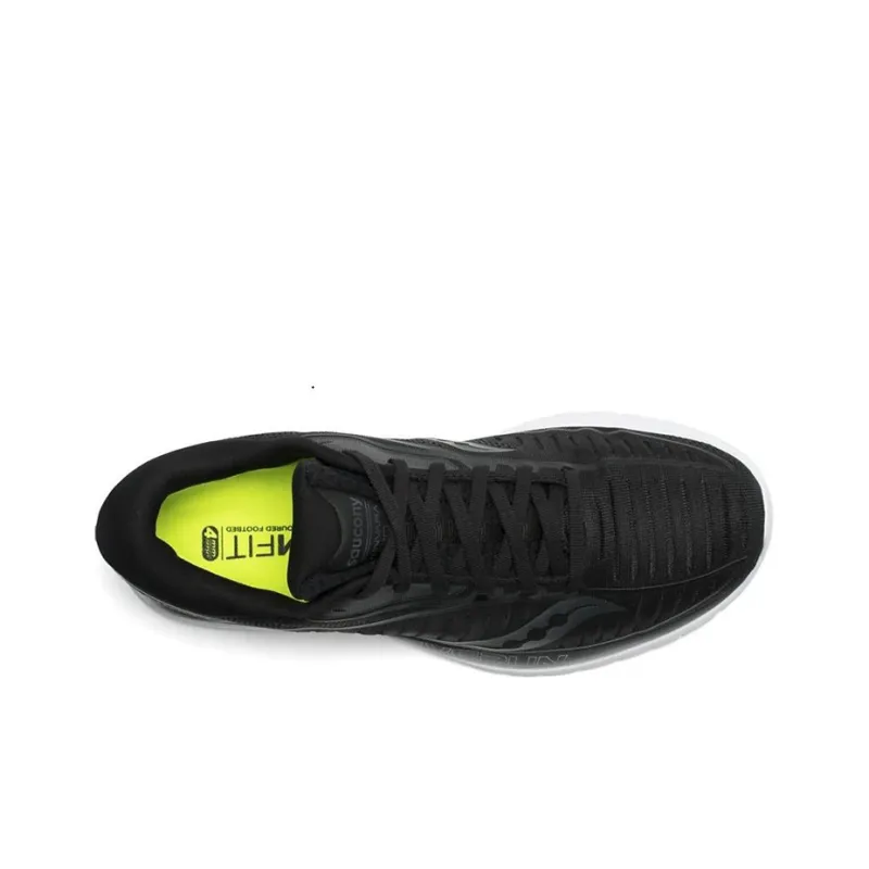 Saucony Kinvara 10 Low Top Running Shoes Men's Black-3