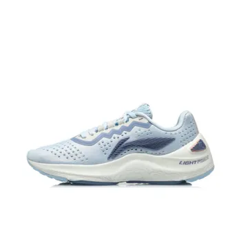 LiNing Arashi One piece Weaving Anti Slip Wear Resistant Low Top Running Shoes Women's Sky Blue