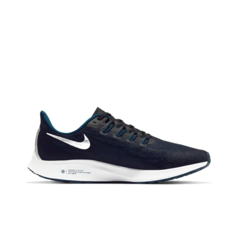 Nike Air Zoom Pegasus 36 Black Navy Silver-1