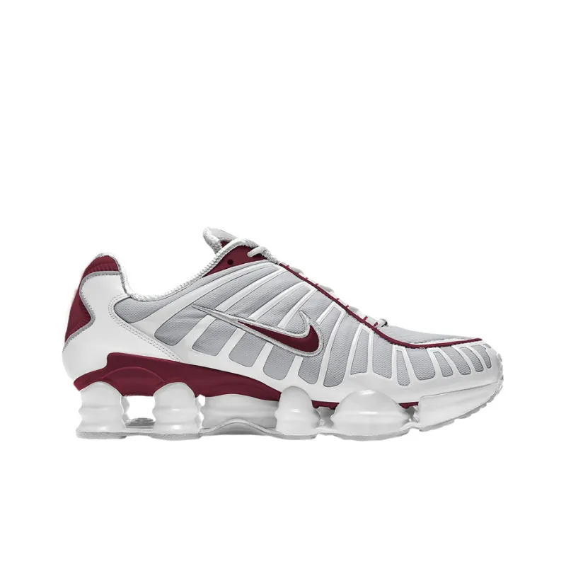 Nike Shox Tl Neutral Grey Team Red-1