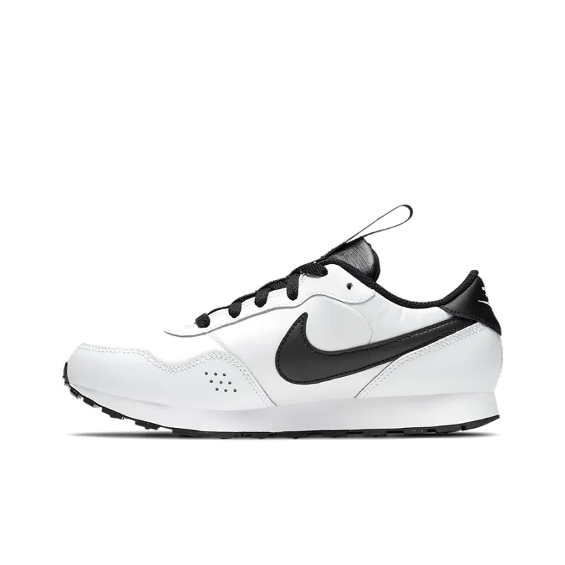 Nike MD Valiant Anti Slip Wear Resistant Low Top Running Shoes GS White-0