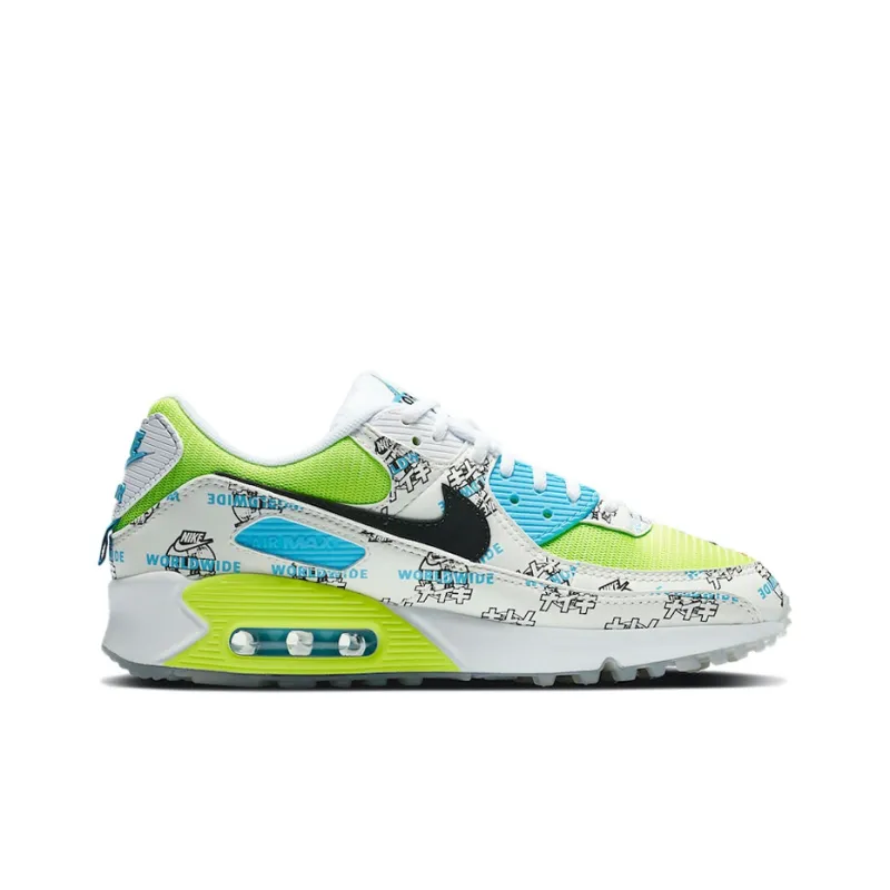 Nike Air Max 90 Se Worldwide Katakana White Women's-1