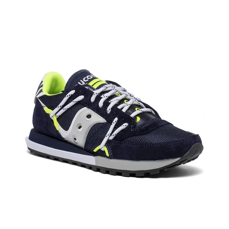 saucony Jazz DST Abstract Collection Navy Silver-2