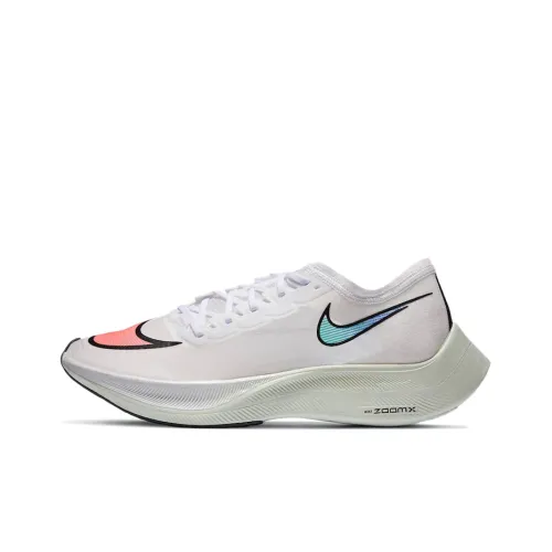 Nike ZoomX Vaporfly Next% White Hyper Jade Flash Crimson