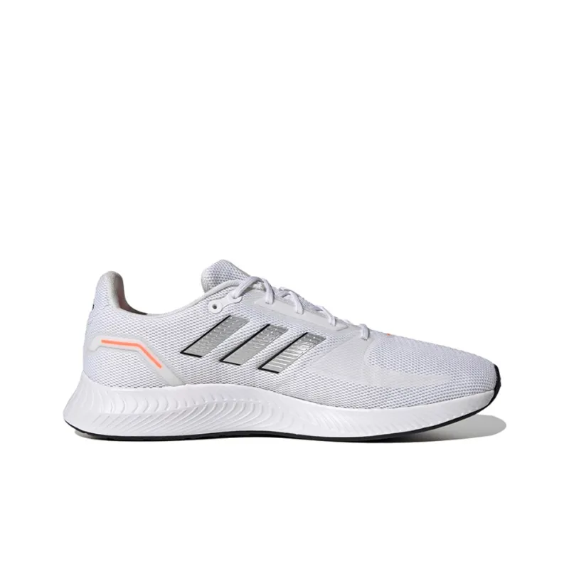 Adidas Runfalcon 2.0 White Silver Metallic-1