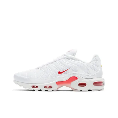 Nike Air Max Plus White Red Women's