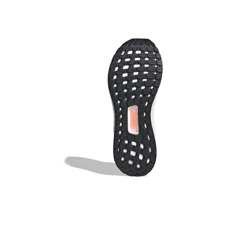 Adidas Ultra Boost 20 White Orange Heel Pattern-4