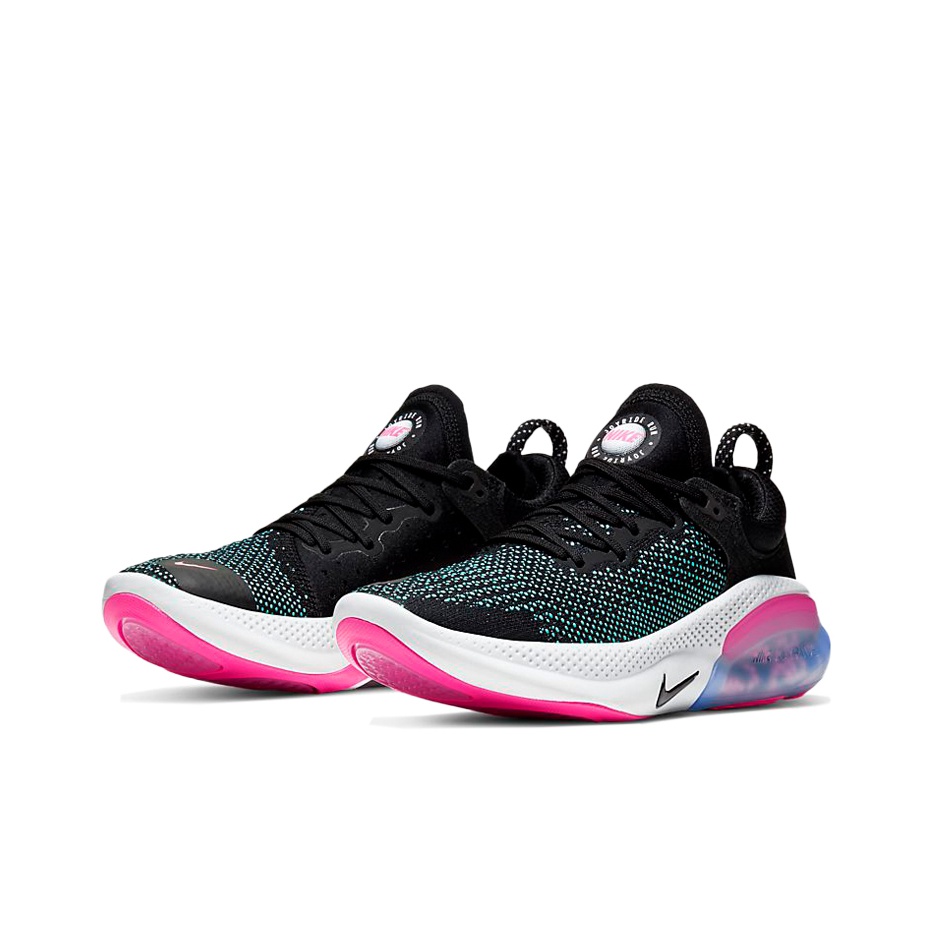 Joyride run flyknit women's black and white best sale