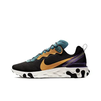 Nike React Element 55 Prm Black Mineral Cyan