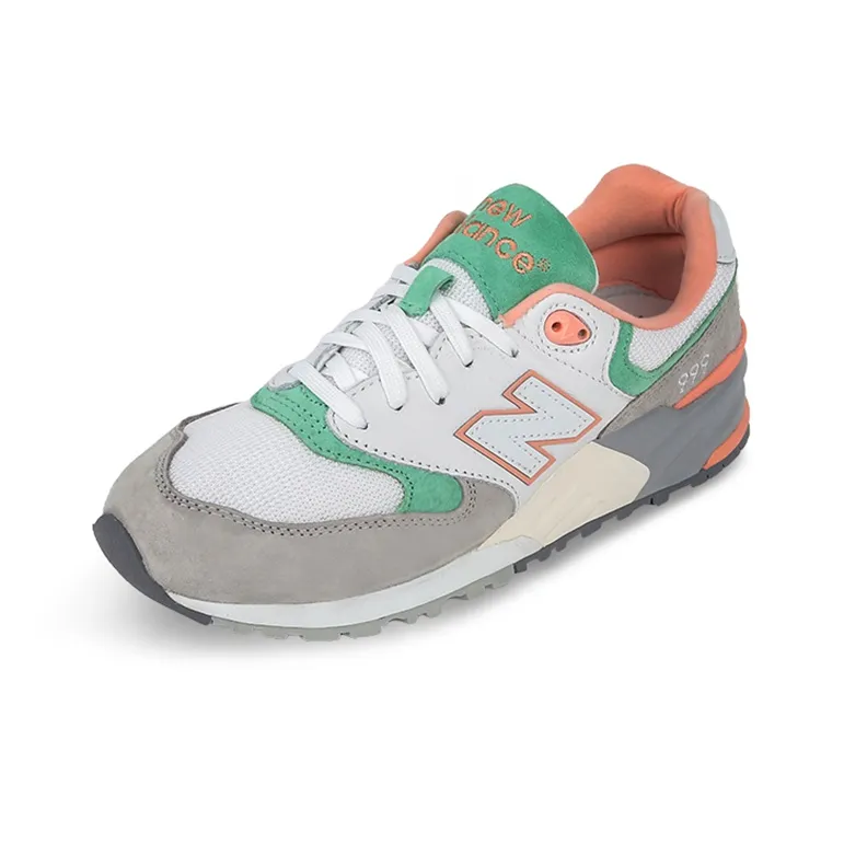 New Balance 999 Grey/White/Green-1