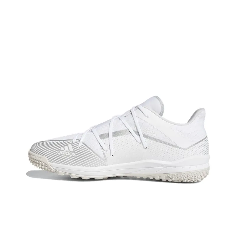 Adidas Adizero Afterburner Turf 'White Silver Metallic'-0