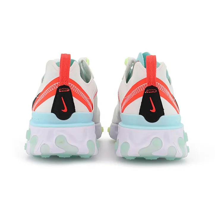 Nike React Element 55 White Black Blue Women's-4