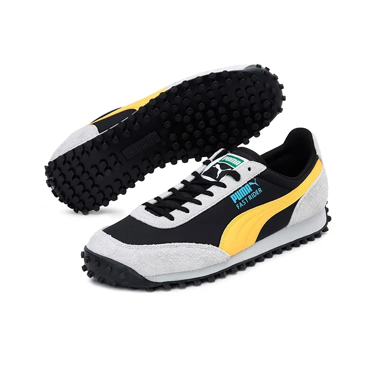 PUMA Fast Rider 'Fury Black Yellow'-4