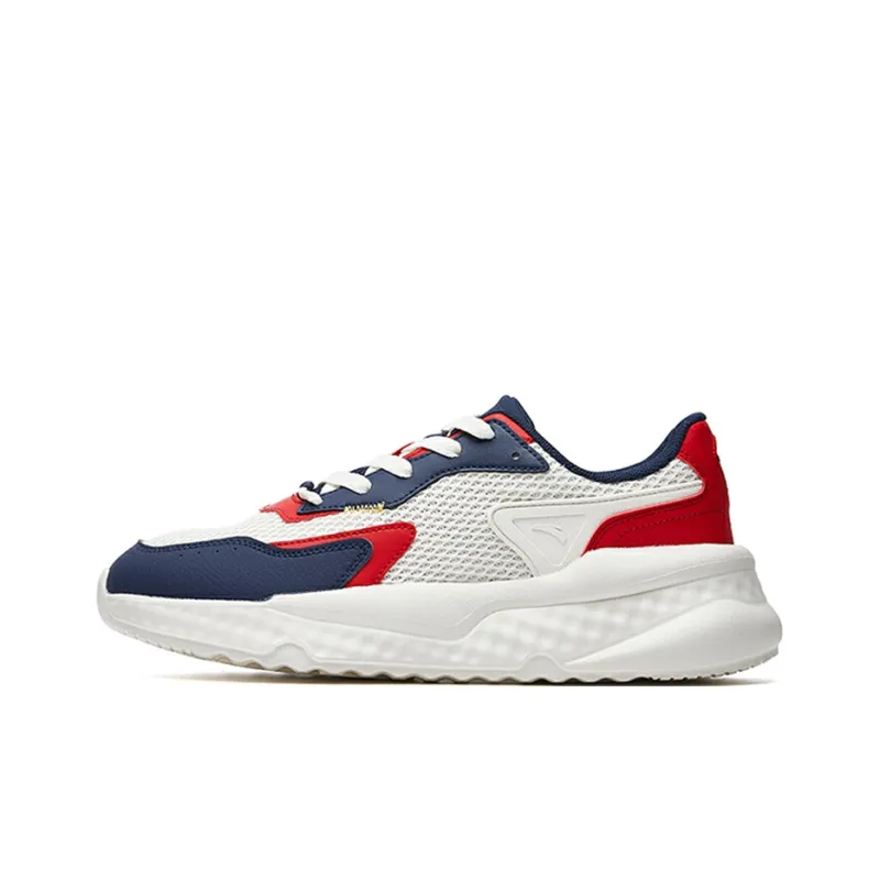 Anta Low Top Running Shoes Men's White Blue Red Casual-0