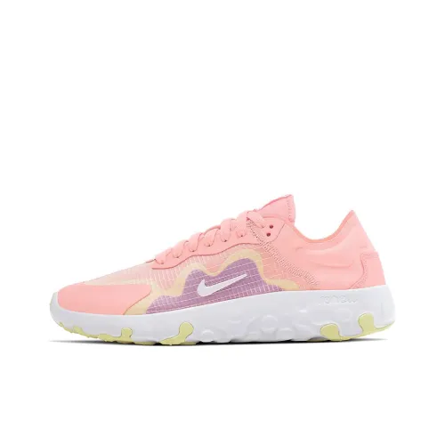 Nike Renew Lucent Running Shoes Women's Low-Top Pink/Yellow/Purple