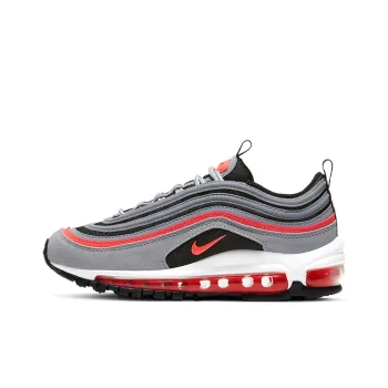 Nike Air Max 97 Wolf Grey Radiant Red GS