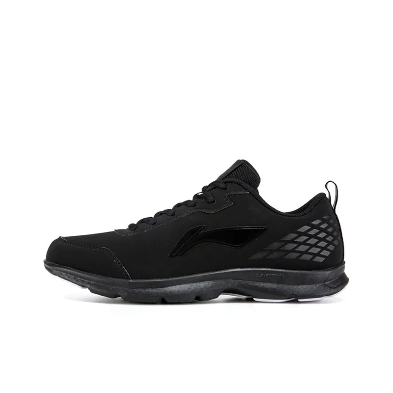 LiNing Low Top Running Shoes Unisex Black-0