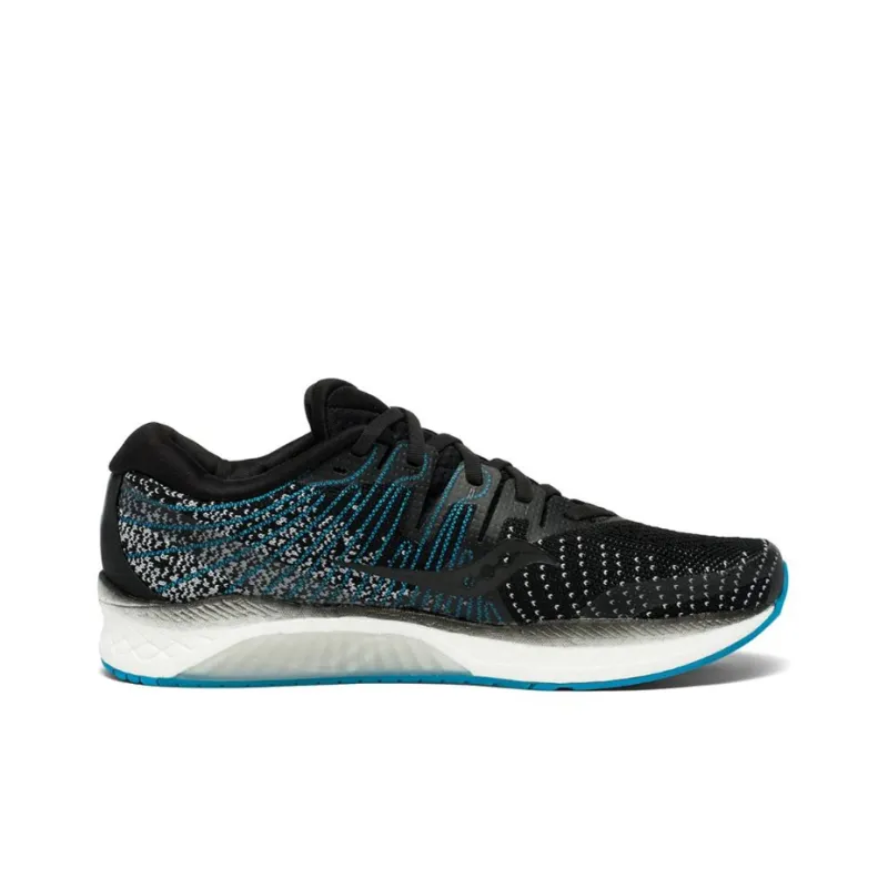 Saucony Liberty ISO 2 Low-Top Running Shoes Men's Black Blue-1
