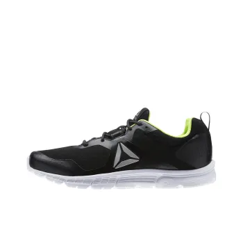 Reebok Breathable And Wear-resistant Low-Top Running Shoes Unisex Black Green