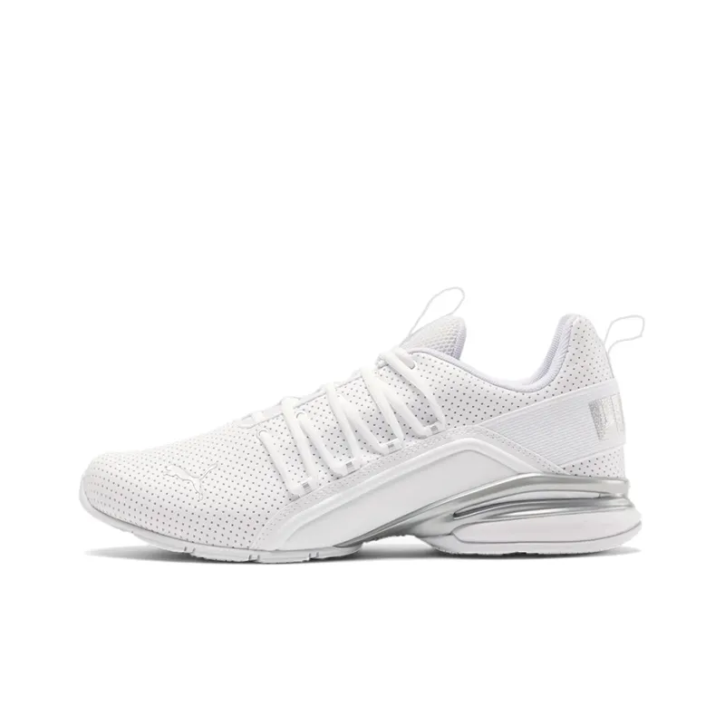 PUMA Axelion Perf 'White Silver'-0
