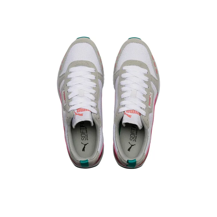 PUMA R78 White/Pink/Blue Women's-3