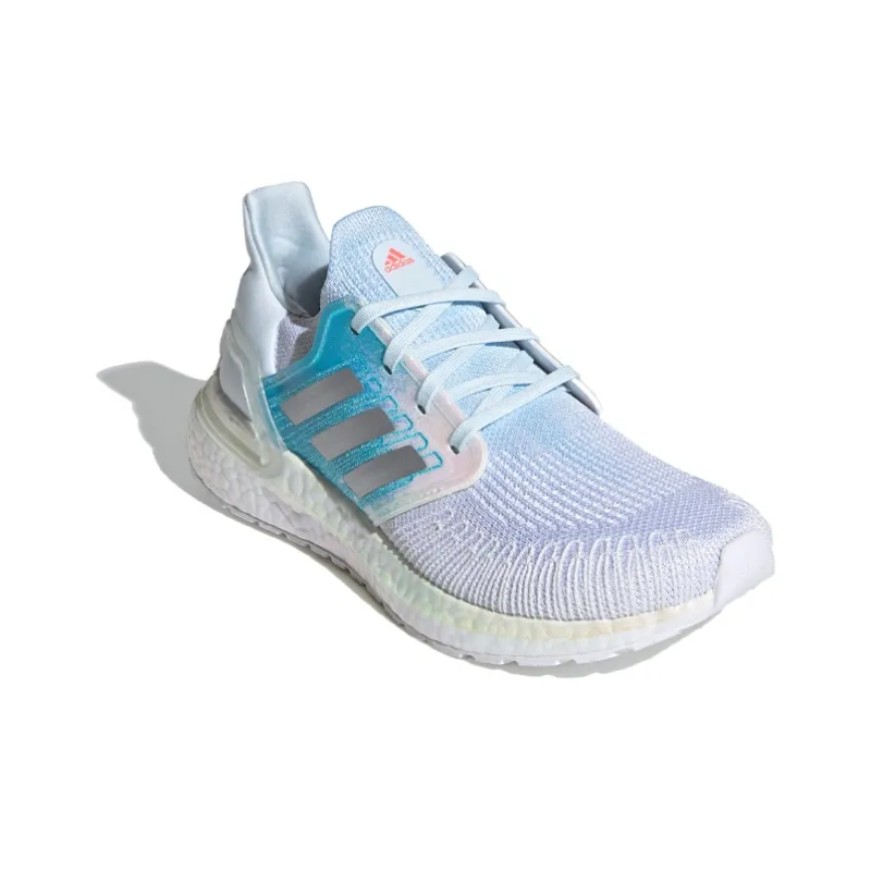 Adidas Ultra Boost 20 Blue Silver Women's-2