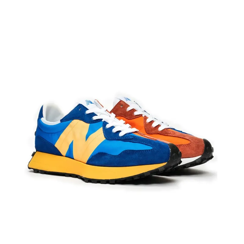 New Balance 327 Blue Orange-3
