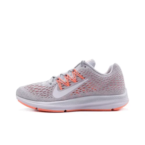 Nike Zoom Winflo 5 Running Shoes Women's Low-Top Gray/Orange