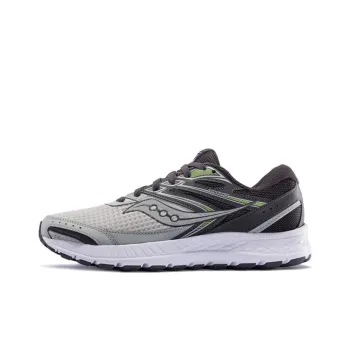 Saucony Cohesion 13 Low Top Running Shoes Men's Gray Brown
