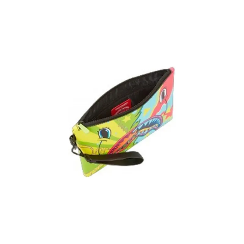 SPRAYGROUND PVC Wallets Clutches Women's Green-2