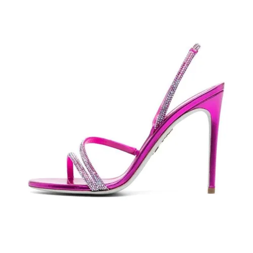 René Caovilla Cleo 105mm Crystal-embellished Sandals