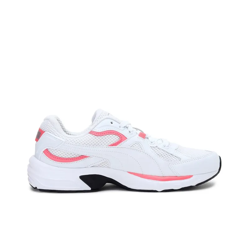 PUMA Axis Plus 90s SoftFoam Trainers White/Pink-1