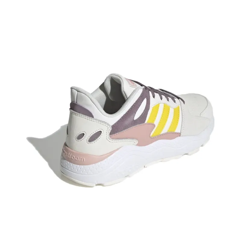 Adidas Neo Crazychaos 'White Yellow Brown' Women's-2
